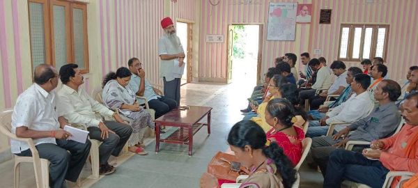 सेवा पखवाड़ा कार्यक्रम को ले बैठक