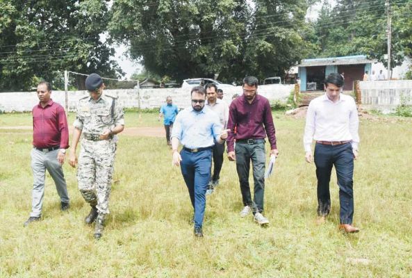 कटेकल्याण खेल मैदान बनेगा एकीकृत खेल परिसर, कलेक्टर ने दिए निर्देश