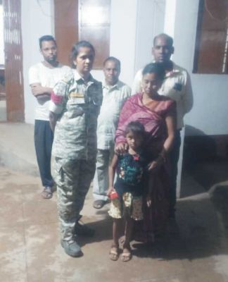 चंद घंटों में ही पुलिस ने गुम बच्चे को किया बरामद, परिजनों को सौंपा