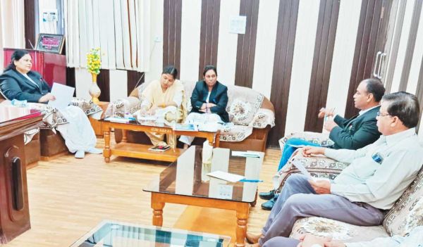 जिला आपदा प्रबंधन समिति के तहत गठित कोर ग्रुप की बैठक आयोजित