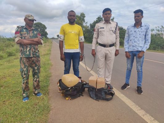 गांजा तस्करी, दुर्ग का आरोपी गिरफ्तार