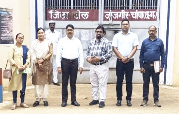 जेल निरीक्षण समिति ने किया जेलों का निरीक्षण