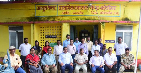 स्वास्थ्य सचिव ने पीएचसी व  हेल्थ एंड वेलनेस केंद्र का किया निरीक्षण