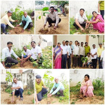 मोदी के जन्मदिन पर भाजपाइयों ने किया पौधारोपण