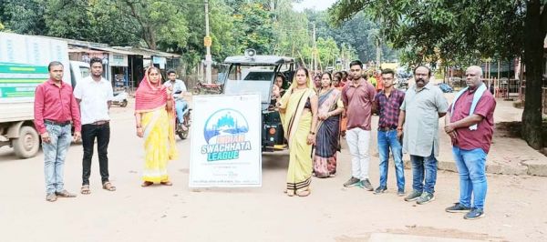  स्वच्छता संदेश देने पालिका कर्मियों ने निकाली रैली