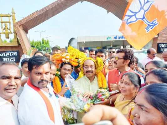 अरुण साव का साहू समाज ने किया भव्य स्वागत