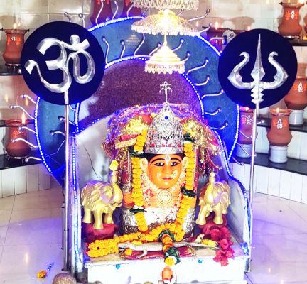 क्वांर नवरात्रि में जलेंगे आस्था के दीप गंगा मैया मंदिर में