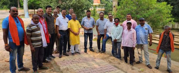 महामाया छठ पूजा समिति द्वारा तैयारियां शुरू