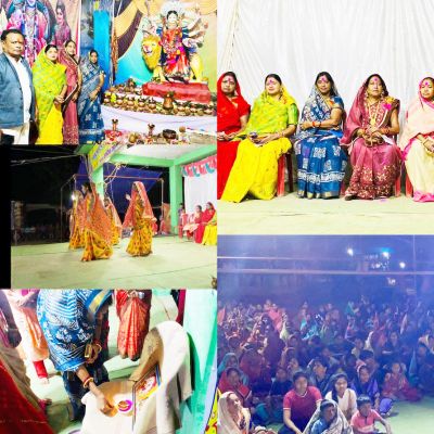 उमरगांव में डांडिया नृत्य, जस गीत-पारम्परिक नृत्य