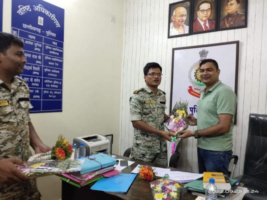 नए थाना प्रभारी गोविंद यादव ने संभाला कार्यभार