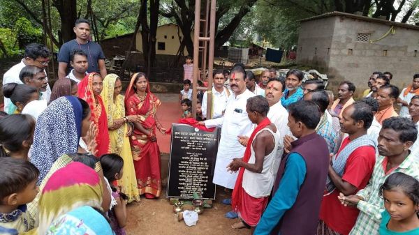 रेखचंद ने किया लाखों के विकास कार्यों का भूमिपूजन