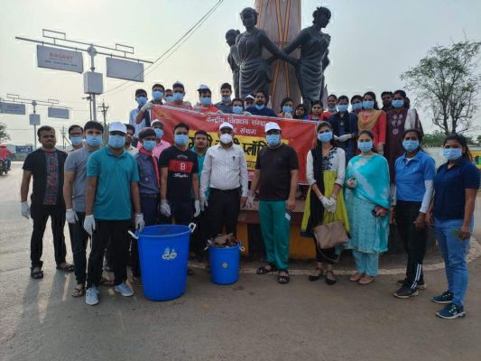 फिट इंडिया 3.0 के अंतर्गत प्लॉगिंग रन