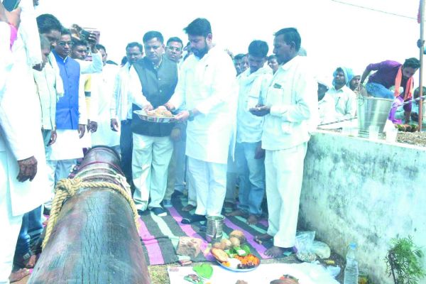 जोड़ा जैतखाम का लोकार्पण