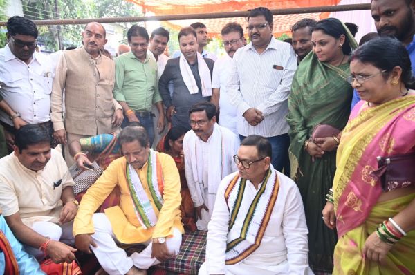 देवांगन,अग्रवाल ने कुरुद में किया लाखों का भूमिपूजन