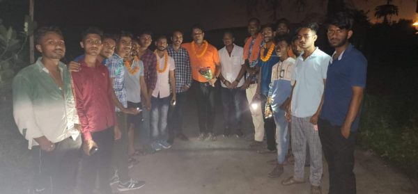 युवा कांग्रेस चुनाव : जिला उपाध्यक्ष बनने पर आशीष यादव का स्वागत