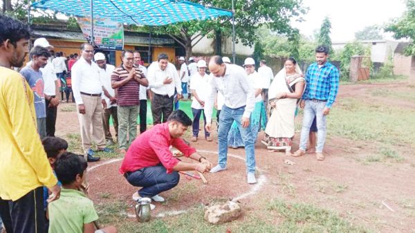 खेलों को बढ़ावा देने के उद्देश्य से जैजैपुर विकासखंड में छत्तीसगढ़ी ओलंपिक खेलों का आयोजन