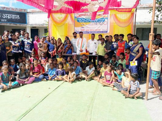 छत्तीसगढिय़ा ओलंपिक, जिपं अध्यक्ष ने खिलाडिय़ों का बढ़ाया हौसला