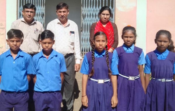 परखंदा के 5 छात्रों का राज्य स्तरीय नेटबॉल में चयन