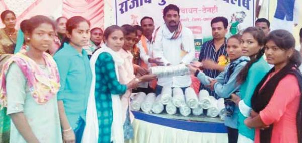 विजेता खिलाड़ी पुरस्कृत