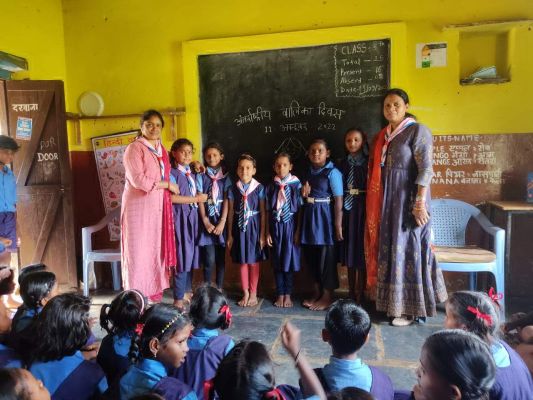 अंतरराष्ट्रीय बालिका दिवस पर खेल स्पर्धाएं