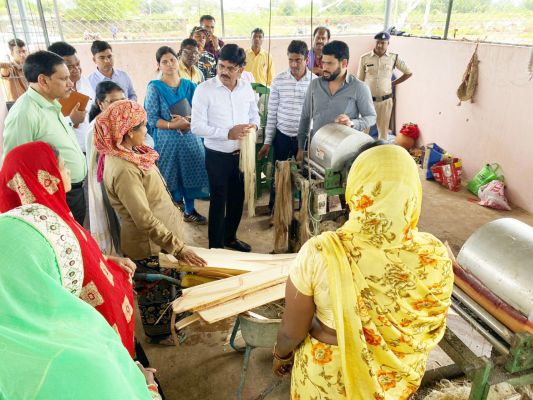 राखी गांव में बनेगा ग्रामीण औद्योगिक पार्क