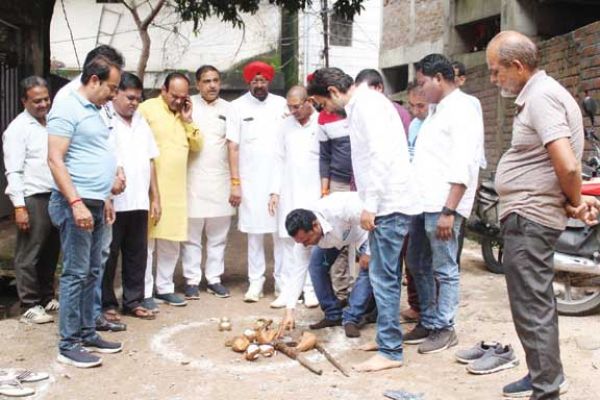 सत्कार गली में बनेगी नई सडक़