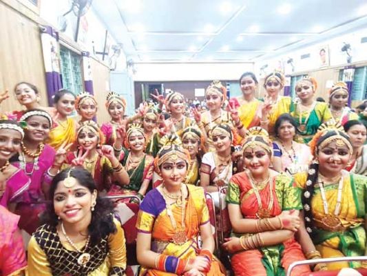 नृत्यरागिनी में दिखी कला साधकों की प्रतिभा