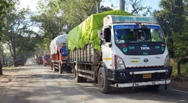केशकाल घाटी में मरम्मत शुरू