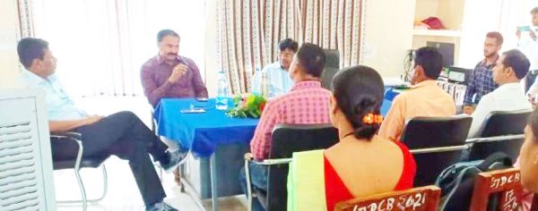  अफसरों ने नेक एक्रेडिएशन की प्रगति का किया निरीक्षण