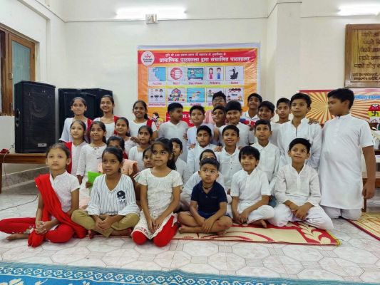 जैन मंदिर में नवीनीकरण के साथ शुरू हुई संस्कारों की पाठशाला