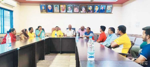 किरोड़ीमल नगर में कोतरारोड़ शांति समिति की बैठक