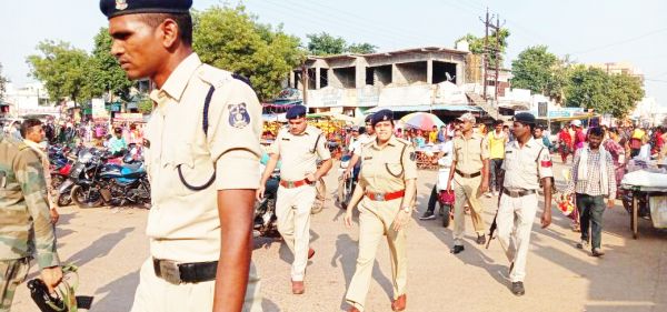 एएसपी ने बाजार क्षेत्र का किया निरीक्षण