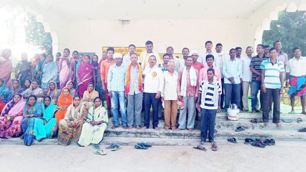 ग्रामीण सर्व आदिवासी समाज के पारस सोम अध्यक्ष बने 