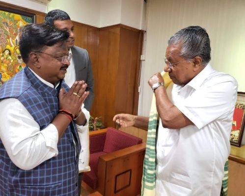 राष्ट्रीय आदिवासी नृत्य महोत्सव में शामिल होने केरल के सीएम को न्यौता