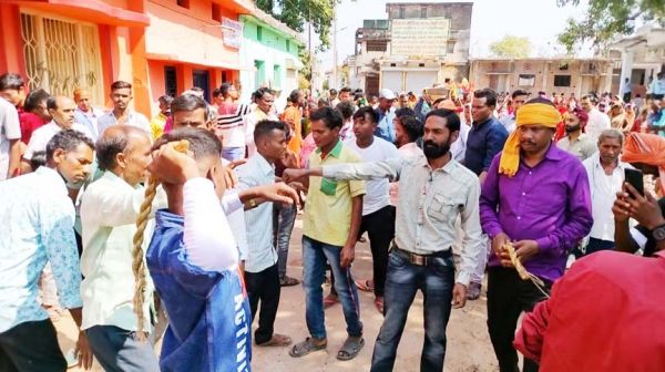 सोटा खाने के रिवाज और गौरी विसर्जन के बाजे-गाजे में झूमते रहे श्रद्धालु