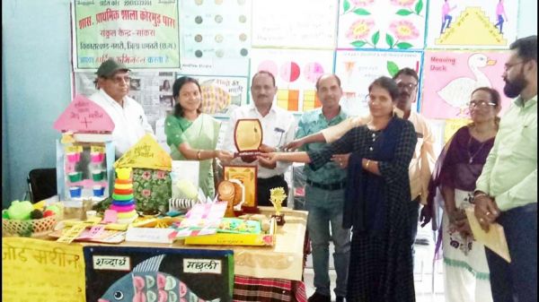 कबाड़ से जुगाड़, नगरी में मेला   शिक्षकों को पुरस्कार 