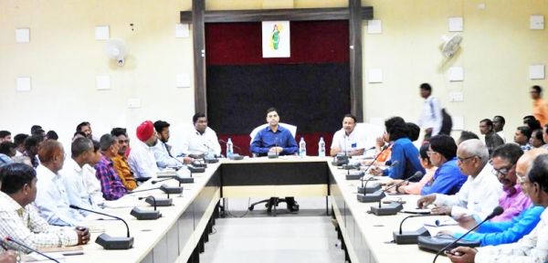 समर्थन मूल्य पर धान खरीदी, सभी तैयारियां सुनिश्चित करें-शर्मा