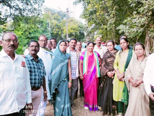 सिहावा विधायक मधुबन धाम पहुंचीं