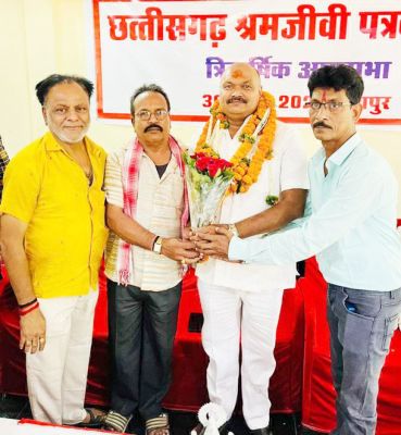 पत्रकार संघ जिलाध्यक्ष बने यशवंत