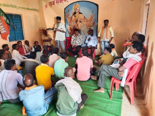 भाजपा बैठक में कई मुद्दों पर चर्चा