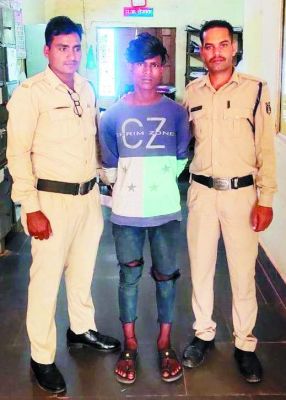 नाबालिग को भगाया-रेप, बंदी