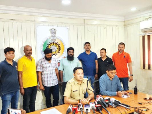   ट्रांसपोर्ट नगर पार्किंग से टाटा ट्रेलर चोरी करने वाले गिरफ्तार, नागपुर में छिपाया था