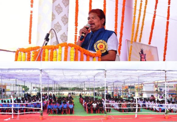 ब्लॉक स्तरीय छत्तीसगढिय़ा ओलंपिक का विधायक चंदन ने किया शुभारंभ
