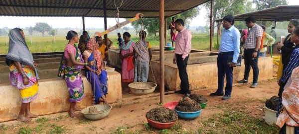 कलेक्टर ने ग्रामीण औद्योगिक पार्क का लिया जायजा