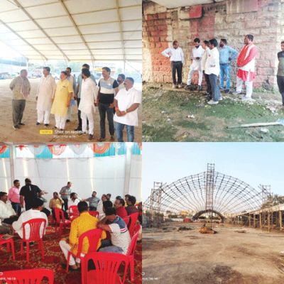 पंडित प्रदीप मिश्रा का शिव महापुराण कथा 9 नवंबर से, तैयारियां जोरों पर