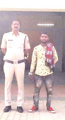 घर के बाहर खड़ी बाइक चोरी करने वाला युवक जेल गया