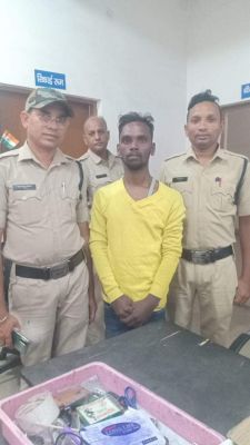 समर्सिबल पम्प चोरी का आरोपी गिरफ्तार