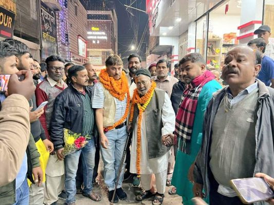 मदरसा बोर्ड के उपाध्यक्ष का स्वागत