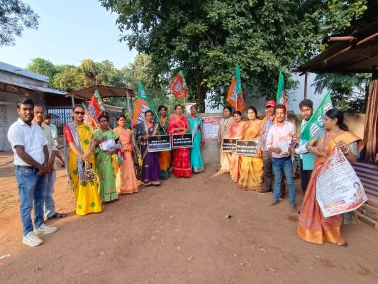 भाजपा महिला मोर्चा 11 नवंबर को बिलासपुर में करेंगी प्रदर्शन, मंडल स्तर पर बैठक