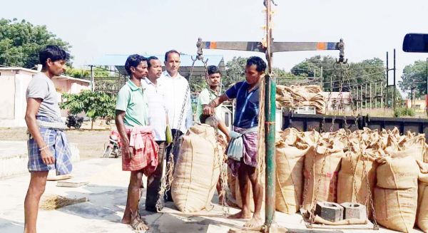 रायगढ़ में अब तक 1288.80 क्विंटल धान की खरीदी